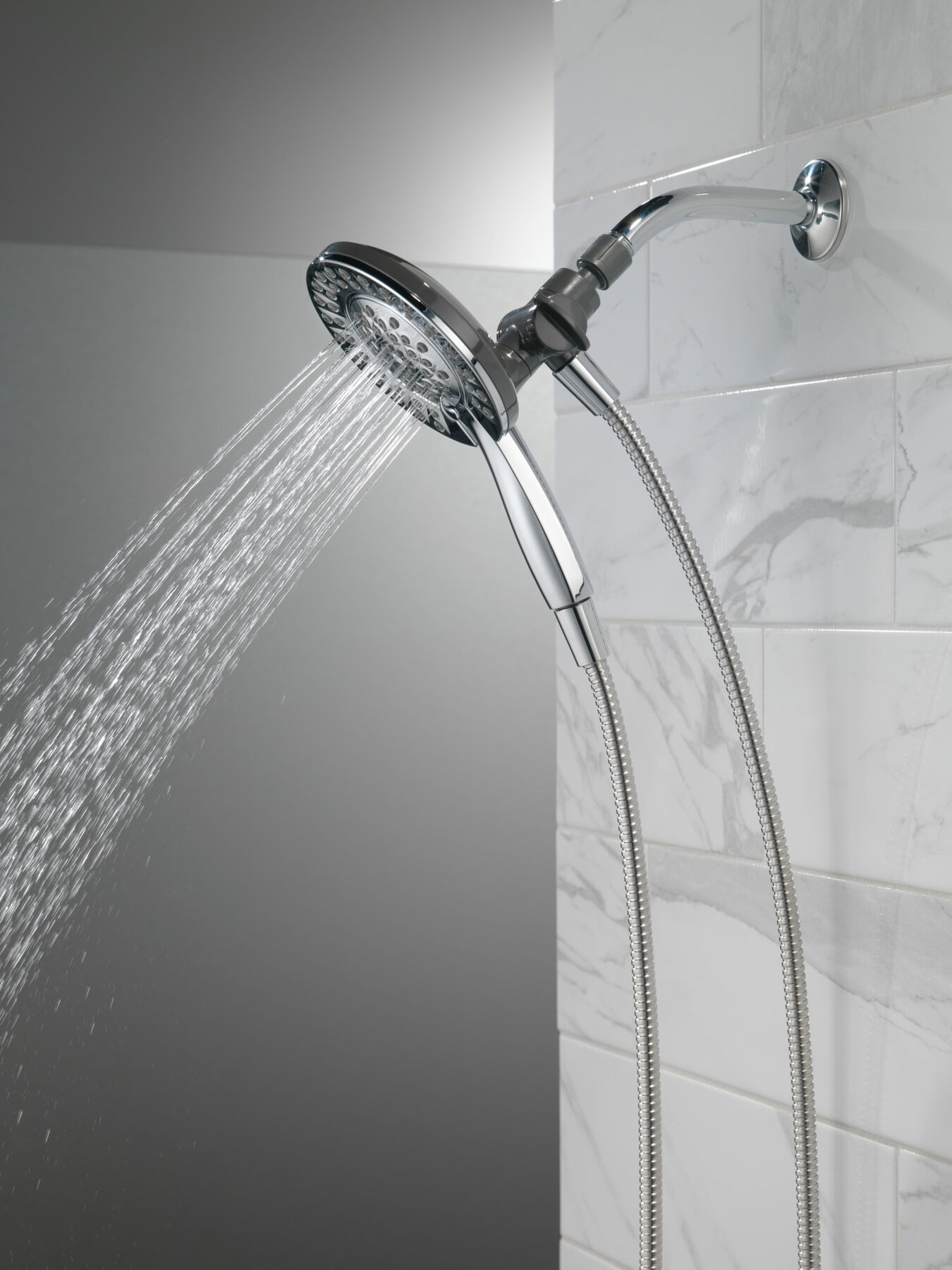 In2ition&reg; Dual Shower Head 1.75 GPM 4-Setting