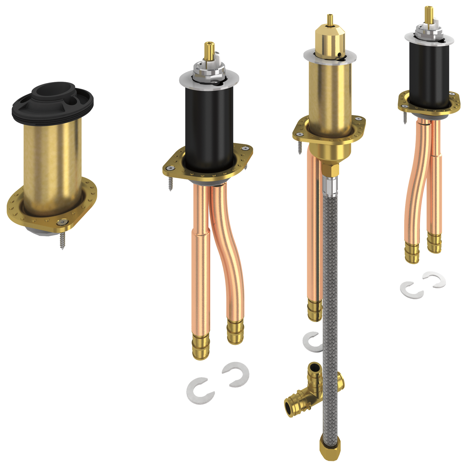 Rough-In Roman Tub w/ Hand Shower (Recertified)