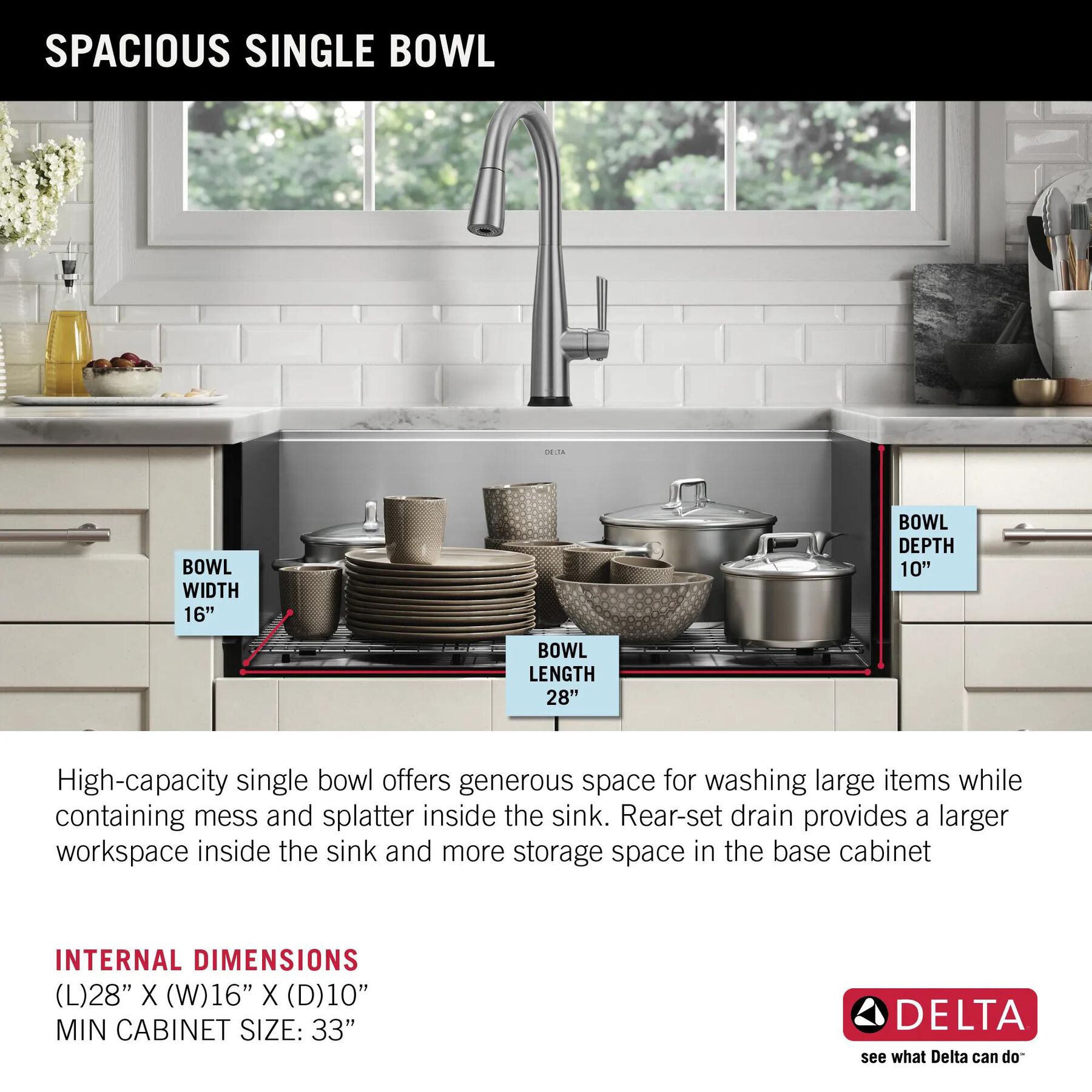 30&rdquo; Workstation Undermount&nbsp;Single Bowl&nbsp;16 Gauge Stainless Steel&nbsp;Farmhouse Apron Front Kitchen Sink&nbsp;with&nbsp;WorkFlow&trade; Ledge and Accessories