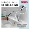 Two Handle Centerset Pull-Down Bathroom Faucet