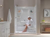 Procrylic Seated Shower Kit 60"x32" Left Drain