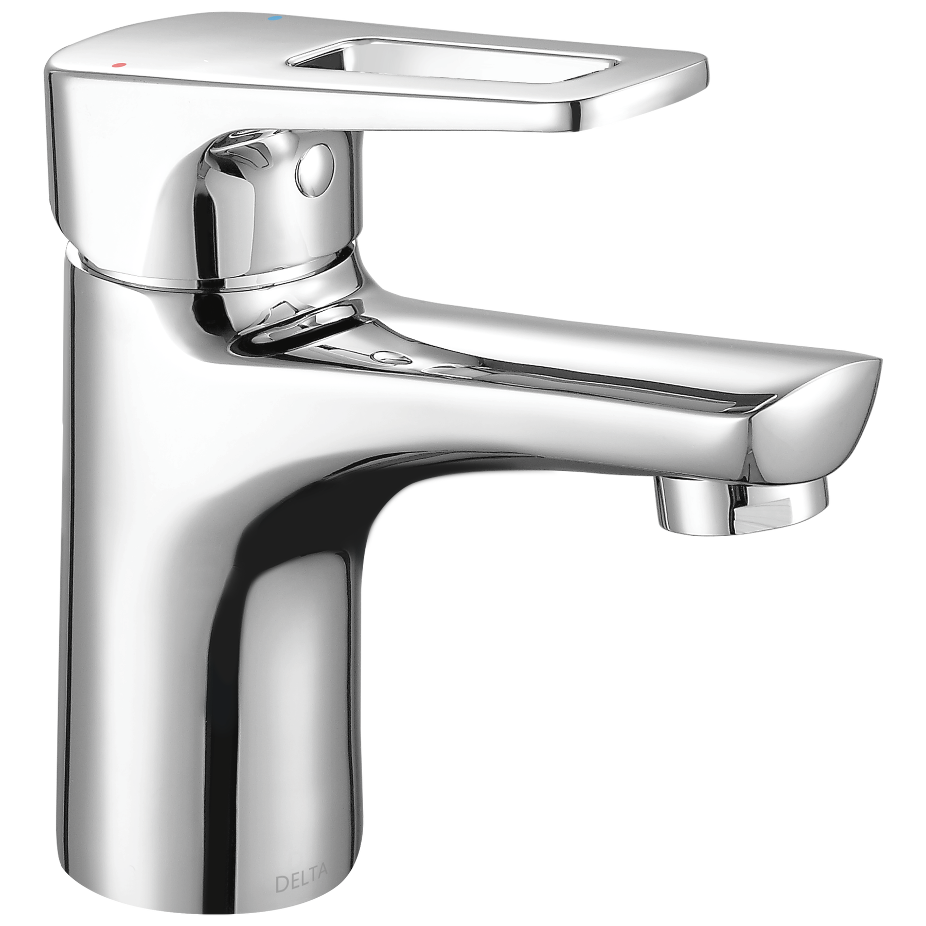Single Handle Bathroom Faucet - Less Pop-Up