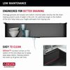 33&rdquo; Retrofit Farmhouse Apron Front 16 Gauge Workstation Kitchen Sink Single Bowl in with WorkFlow&trade; Ledge and&nbsp;Accessories for Top Mount Drop-In Installation