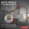 Single Handle Pull-Down Kitchen Faucet with Touch<sub>2</sub>O® Technology Technology