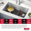 32” Undermount Stainless Steel Double Bowl Kitchen Sink with Accessories