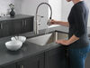 Single-Handle Pull-Down Spring Kitchen Faucet