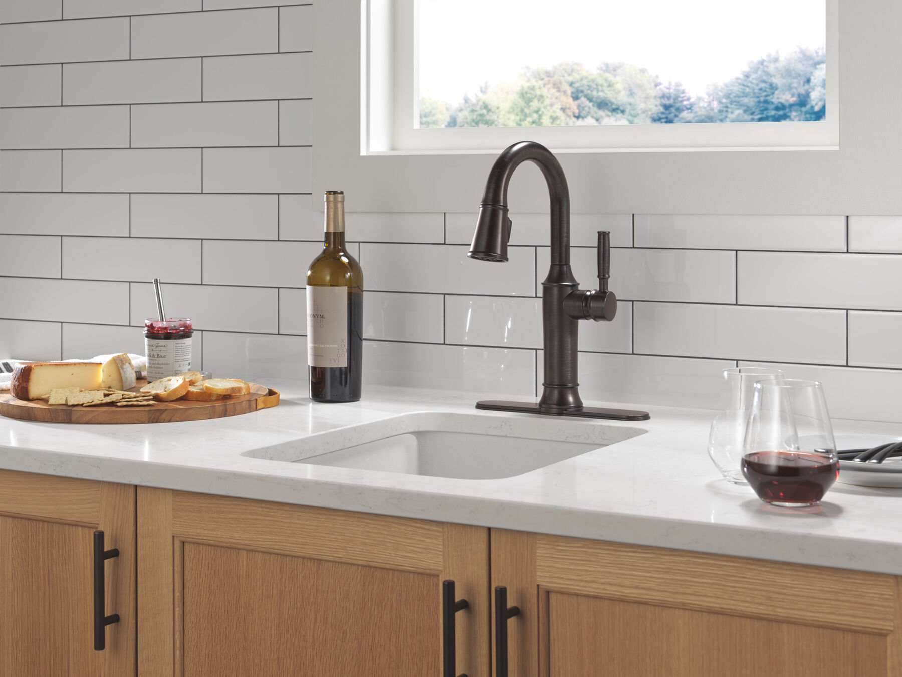 Single Handle Pull-Down Bar / Prep Faucet, image 6
