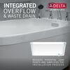 60 in. x 32 in. Freestanding Tub with Integrated Waste and Overflow