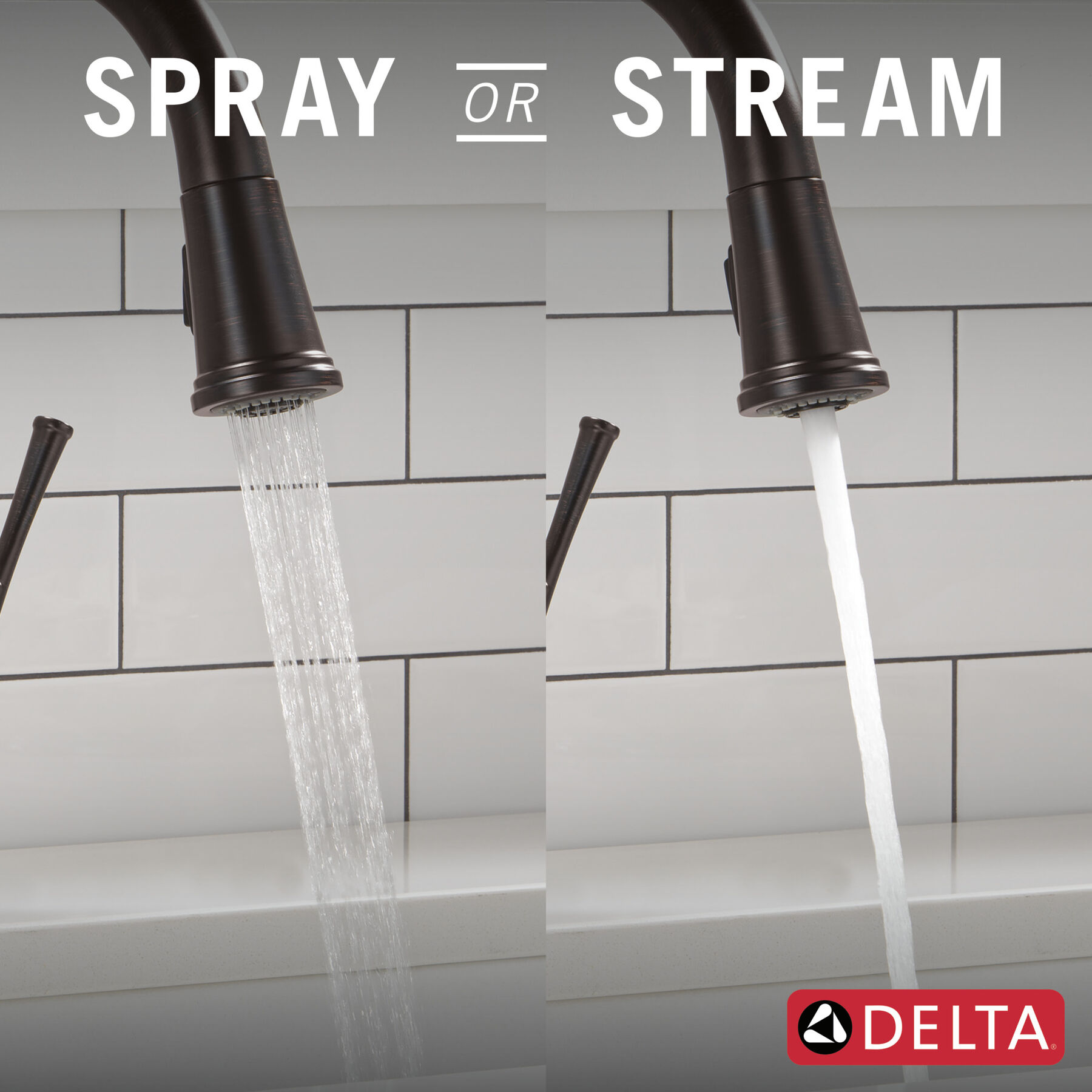 Single Handle Pull-Down Kitchen Faucet, image 4