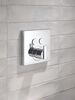 Angular Modern Push-Button Shower