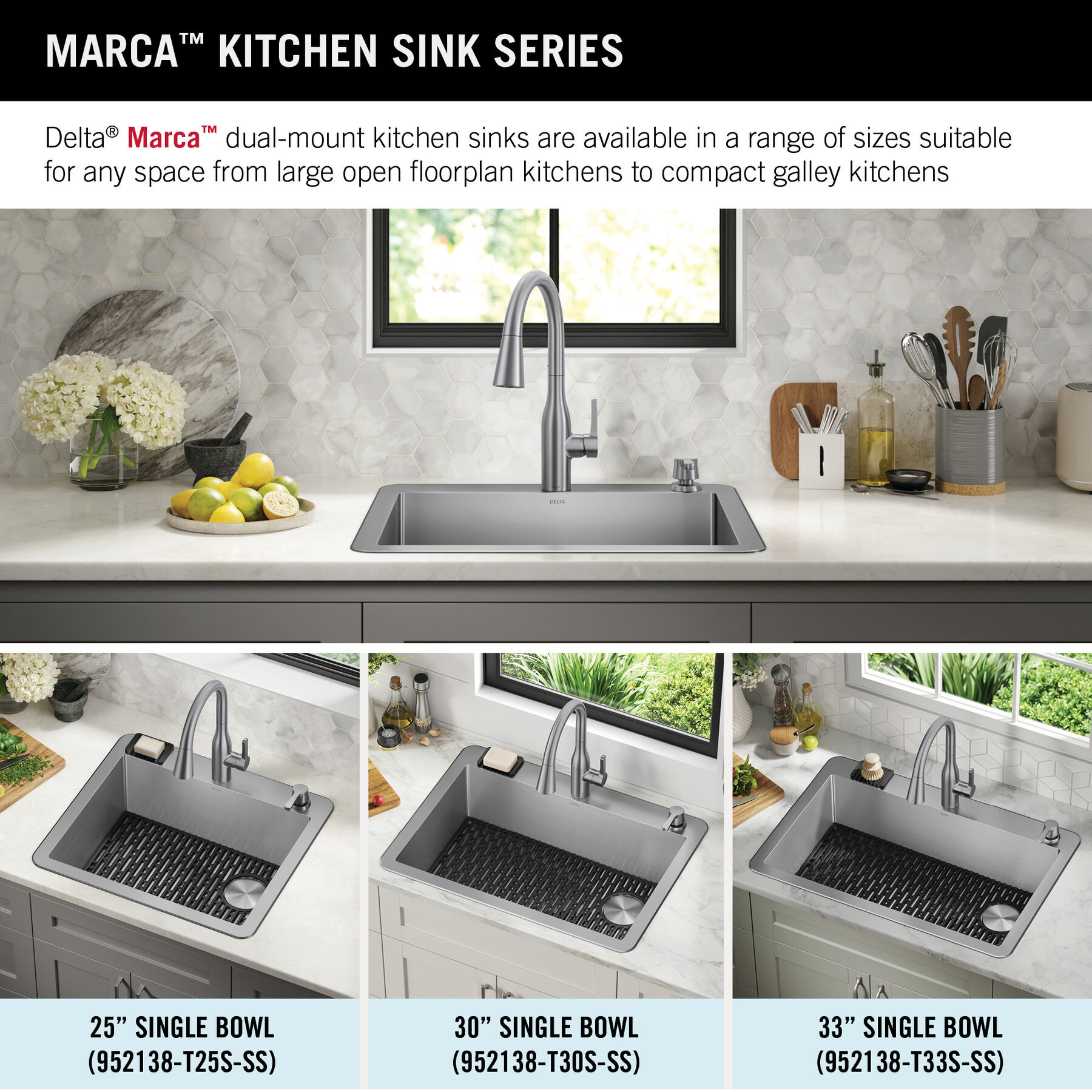 25” Drop-In Undermount Stainless Steel Single Bowl Kitchen Sink with Accessories, image 4