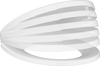 Round Front Slow-Close Toilet Seat