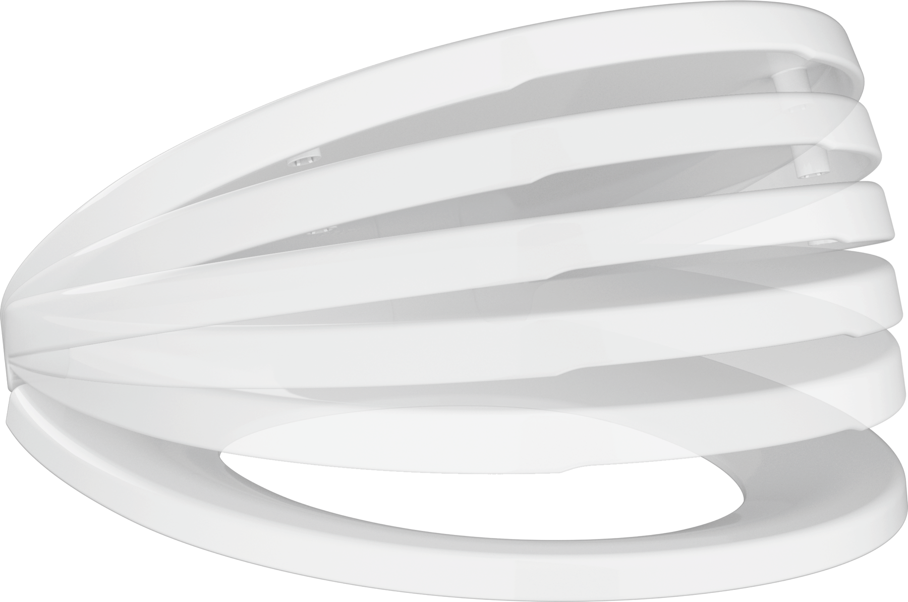 Round Front Slow-Close Toilet Seat, image 2