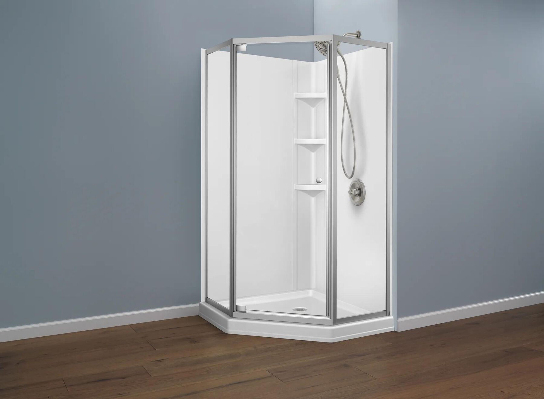 38" Neo Angle Enclosure - Clear