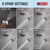 PivotPro™ 3-in-1 Combination Shower with TouchClean® Spray Face