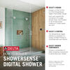 ShowerSense Digital 3-Port Thermostatic Shower Rough