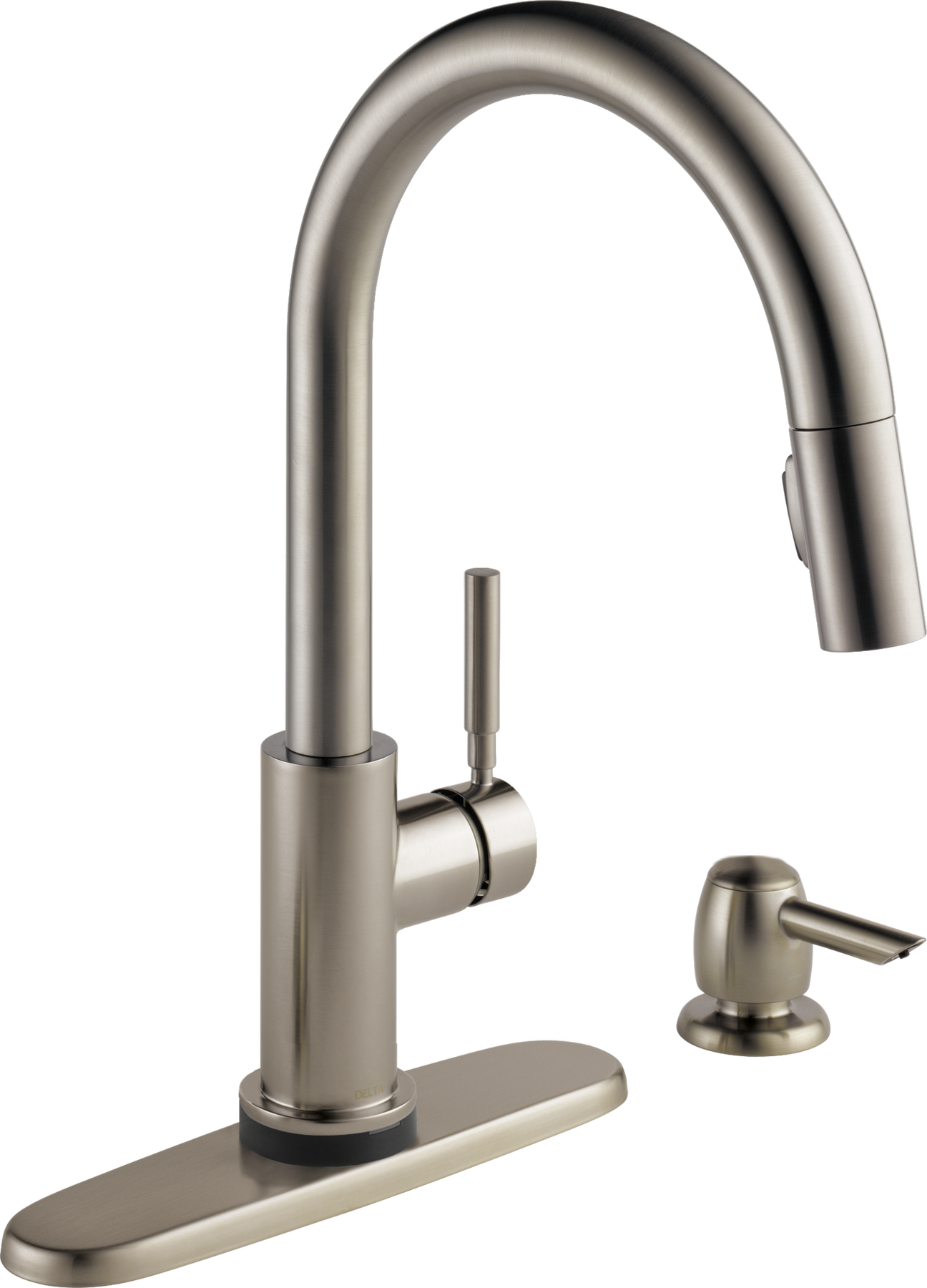 Single Handle Pull-Down Touch<sub>2</sub>O® Technology Kitchen Faucet with Touchless Technology, image 1
