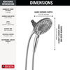 In2ition® 5-Setting Two-in-One Shower