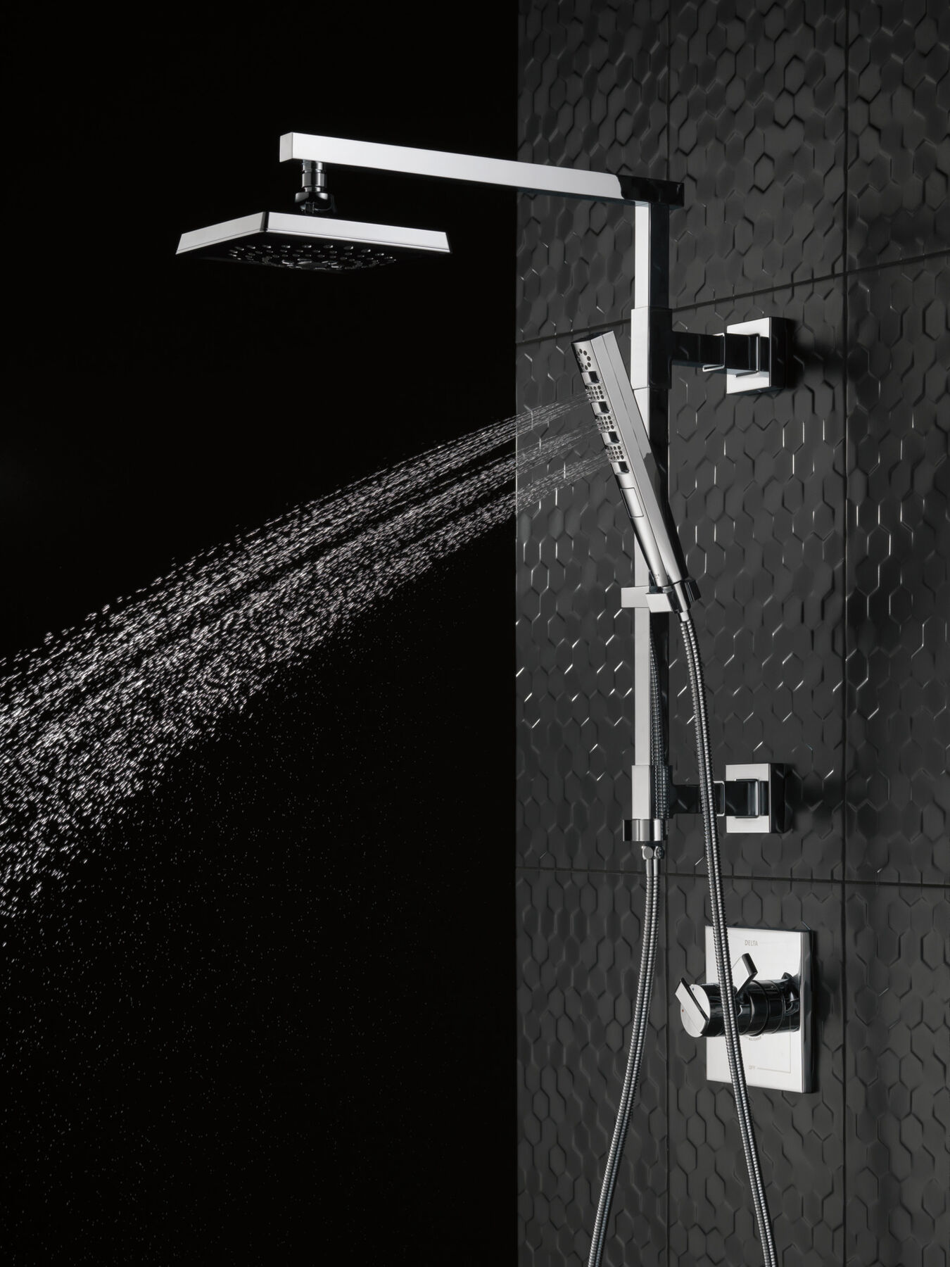 H2OKinetic® Hand Shower 1.75 GPM 4-Setting, image 13