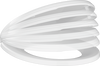 Round Front Slow-Close Toilet Seat