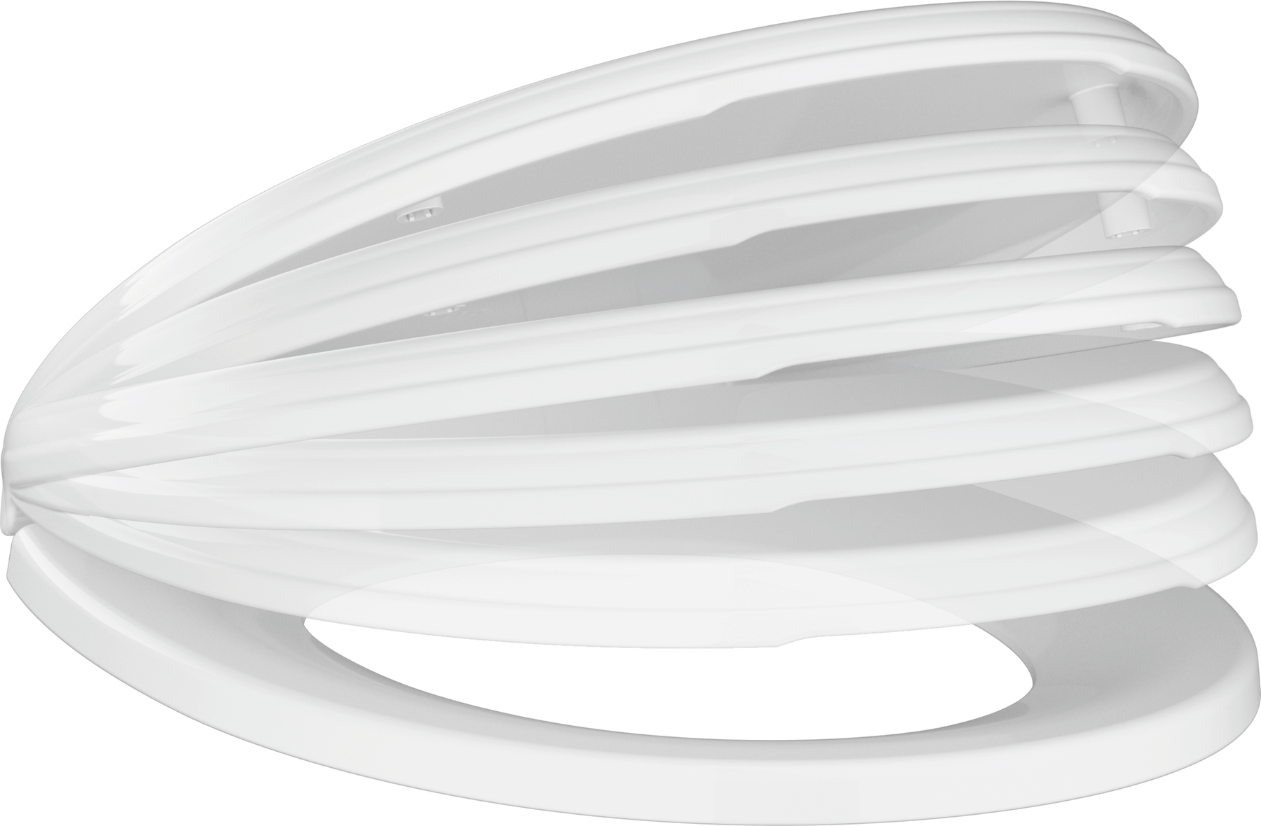 Round Front Slow-Close Toilet Seat, image 2
