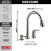 Pull-Down Kitchen Faucet 1L w/Soap (Recertified)