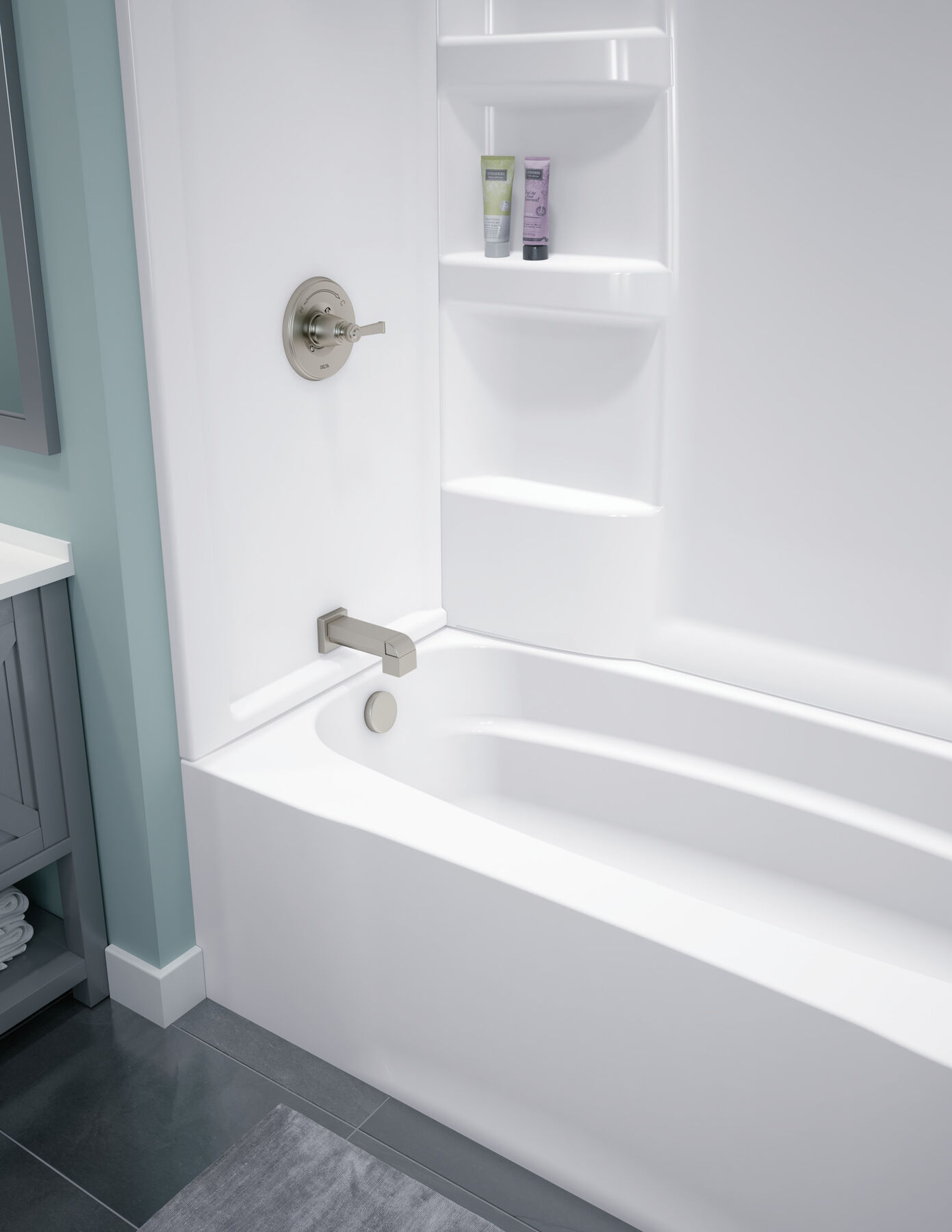 ProCrylic 60 in. x 32 in. Bathtub Surround, image 2