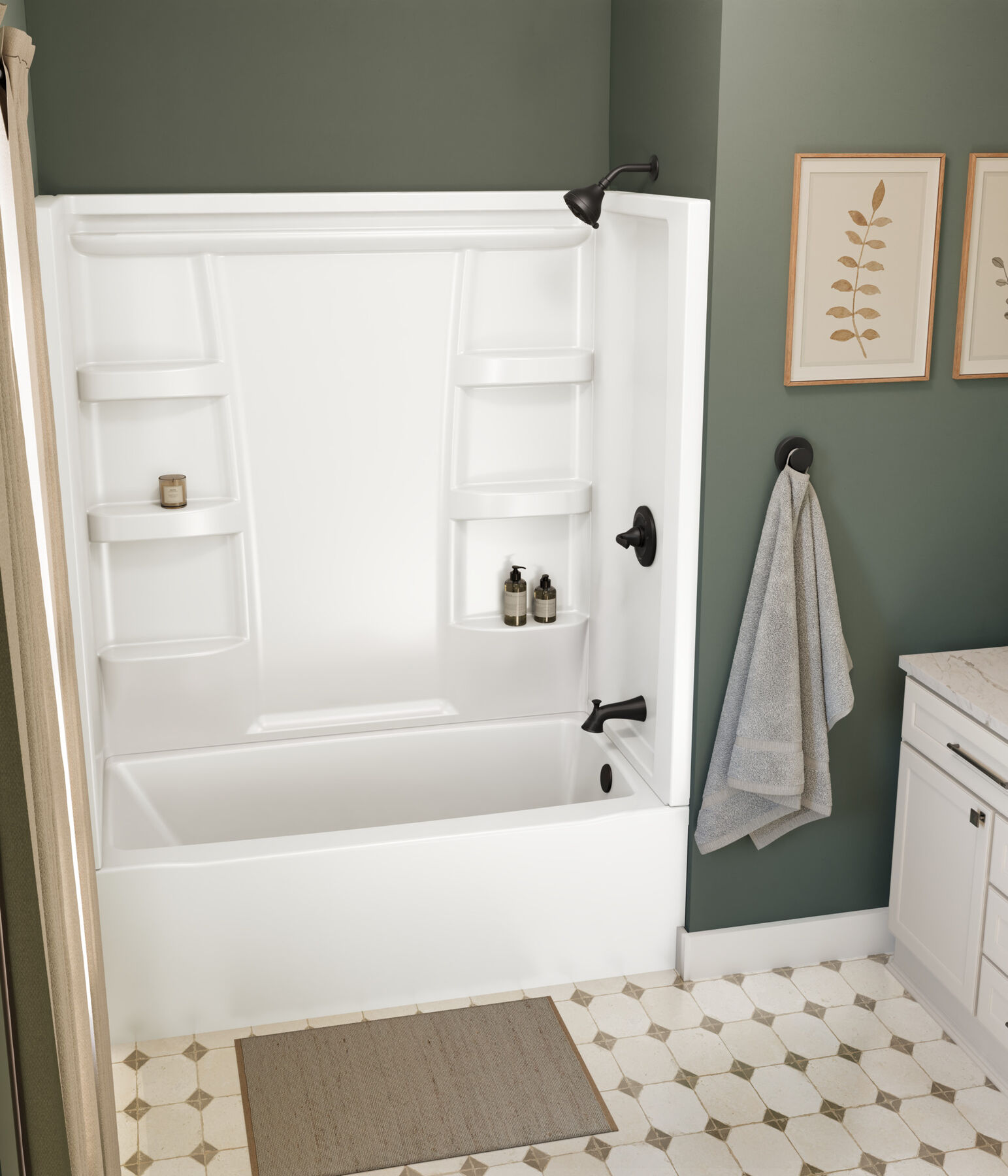 ProCrylic Bathtub 60 in. x 30 in. Right Drain, image 4