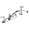 Two Handle Kitchen Faucet with Spray