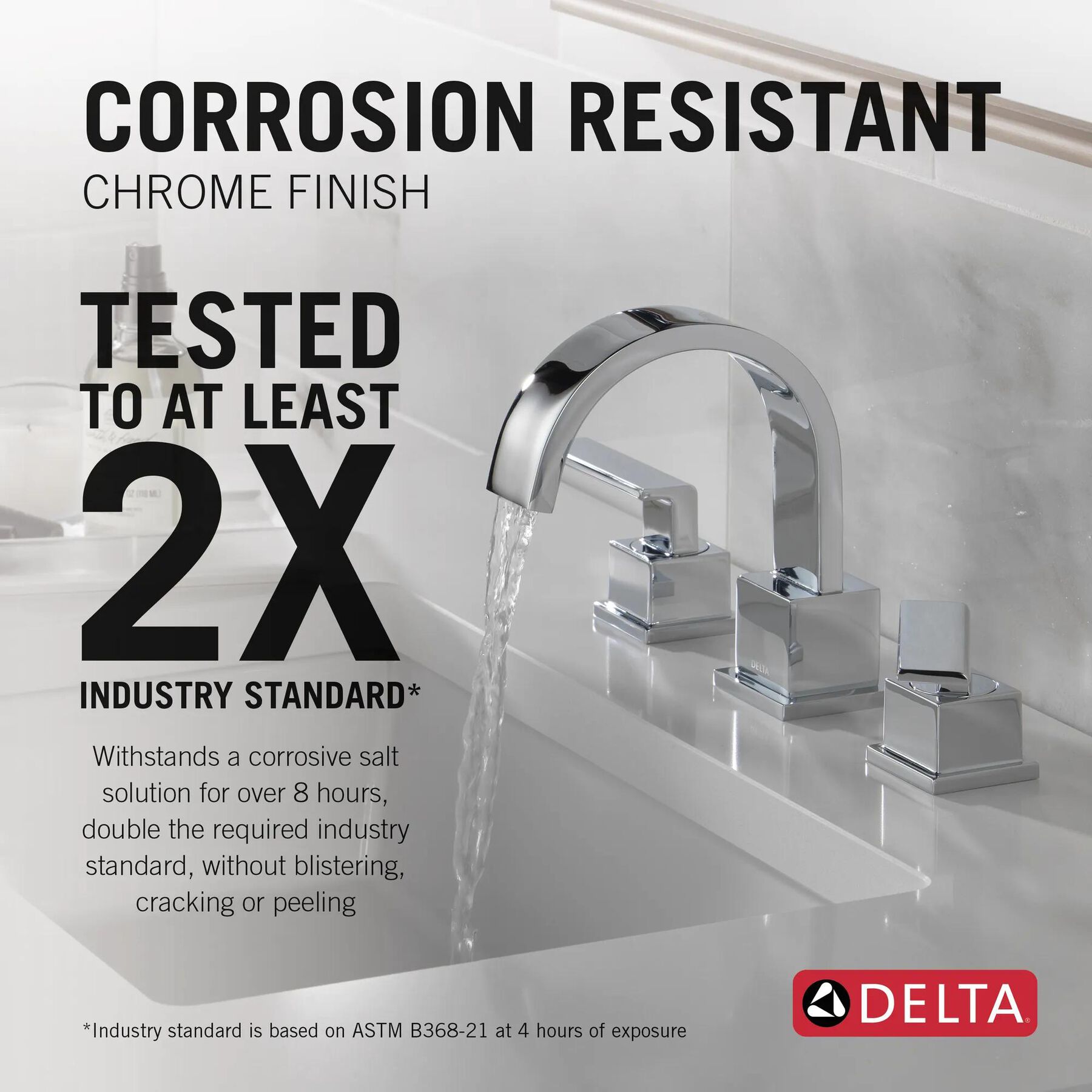 Two Handle Widespread Bathroom Faucet