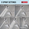 5-Setting Two-in-One Combination Shower