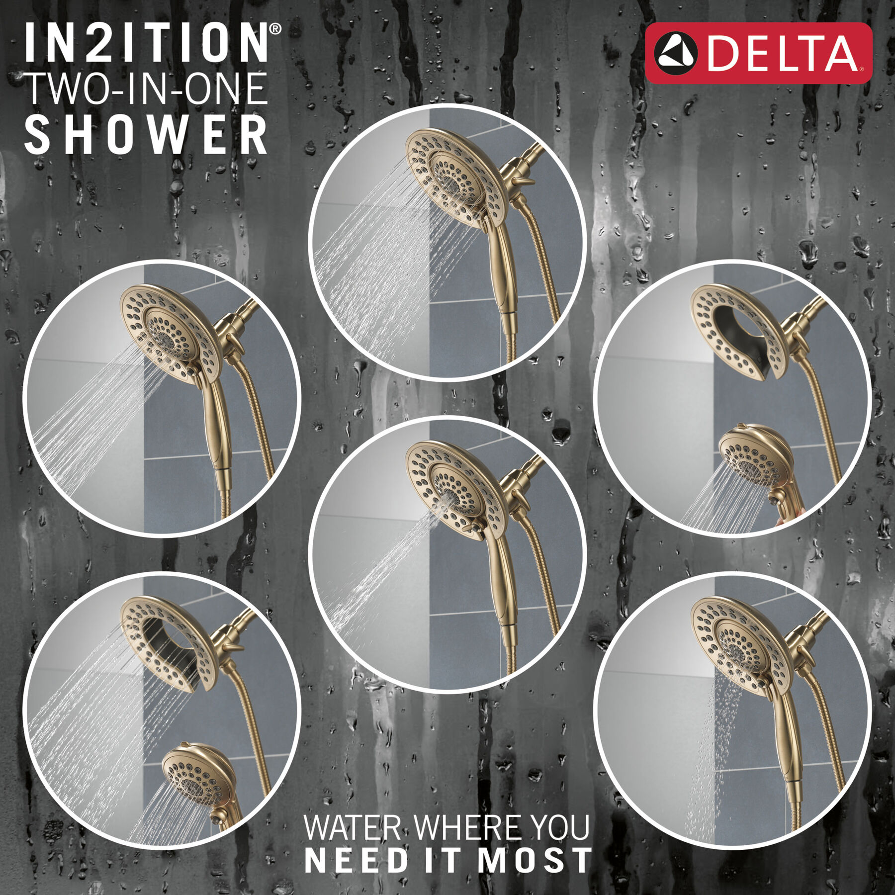 17 Series Shower Only Trim with In2ition&reg; (Recertified), image 2