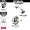 Shower Trim with Universal Rough Bundle - 13 Series