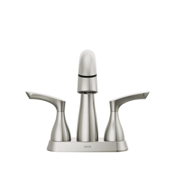 Two Handle Centerset Bathroom Faucet (Recertified)