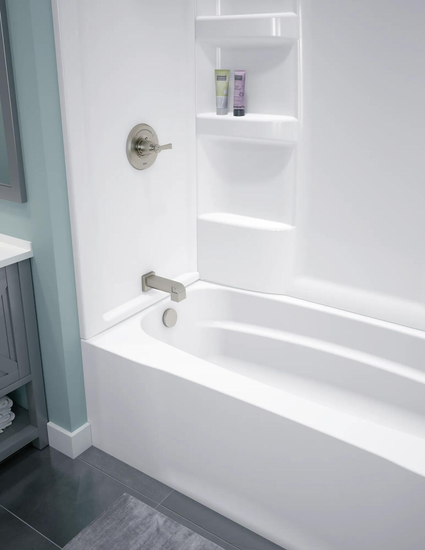 ProCrylic 60 in. x 32 in. Bathtub Surround