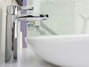 Single Handle Single-Hole Mid-Height Lavatory Faucet