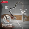 Single Handle Pull-Down Kitchen Faucet