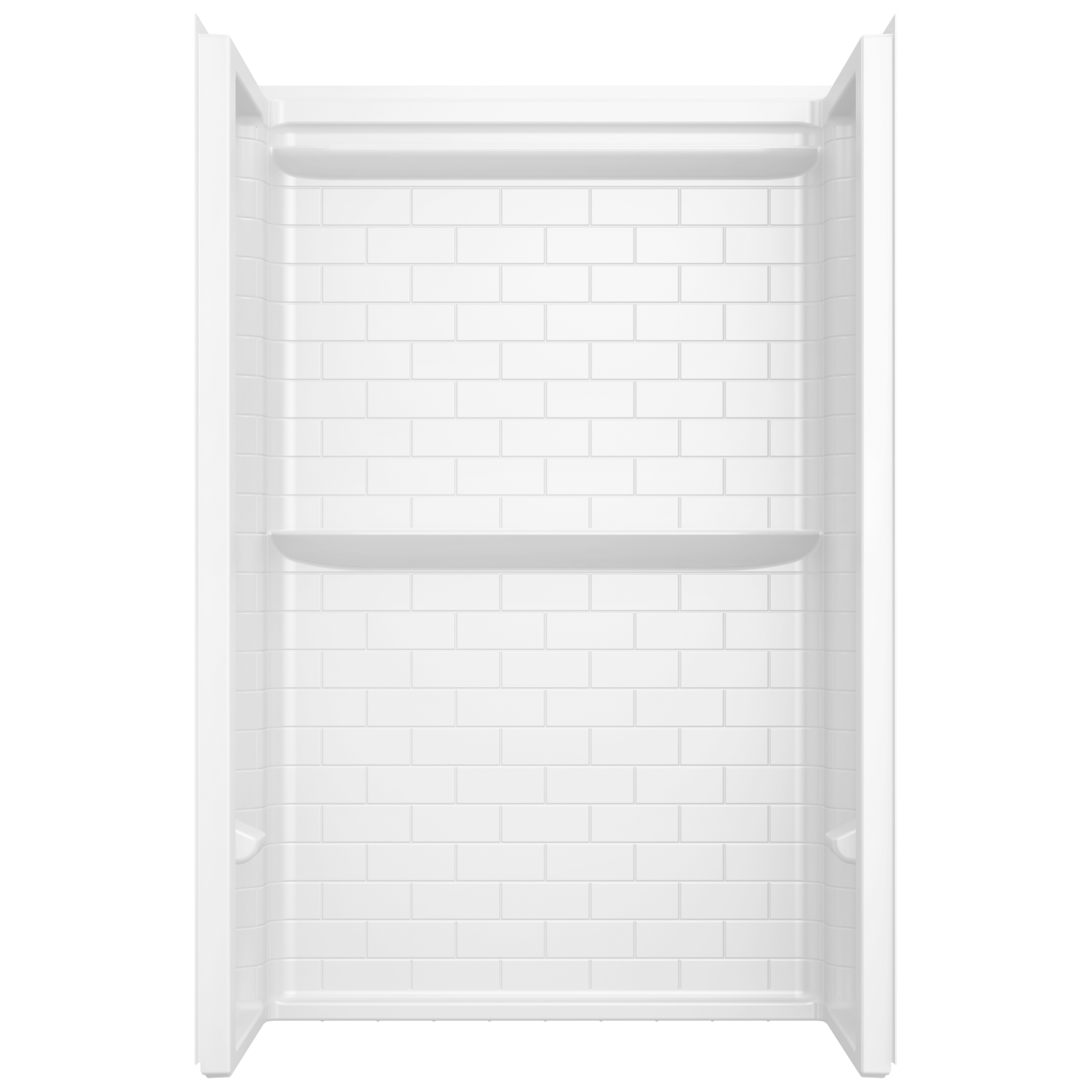 ProCrylic Tile 48 in. x 34 in. Shower Wall