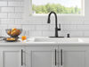 Single Handle Pull-Down Kitchen Faucet with Soap Dispenser and ShieldSpray Technology
