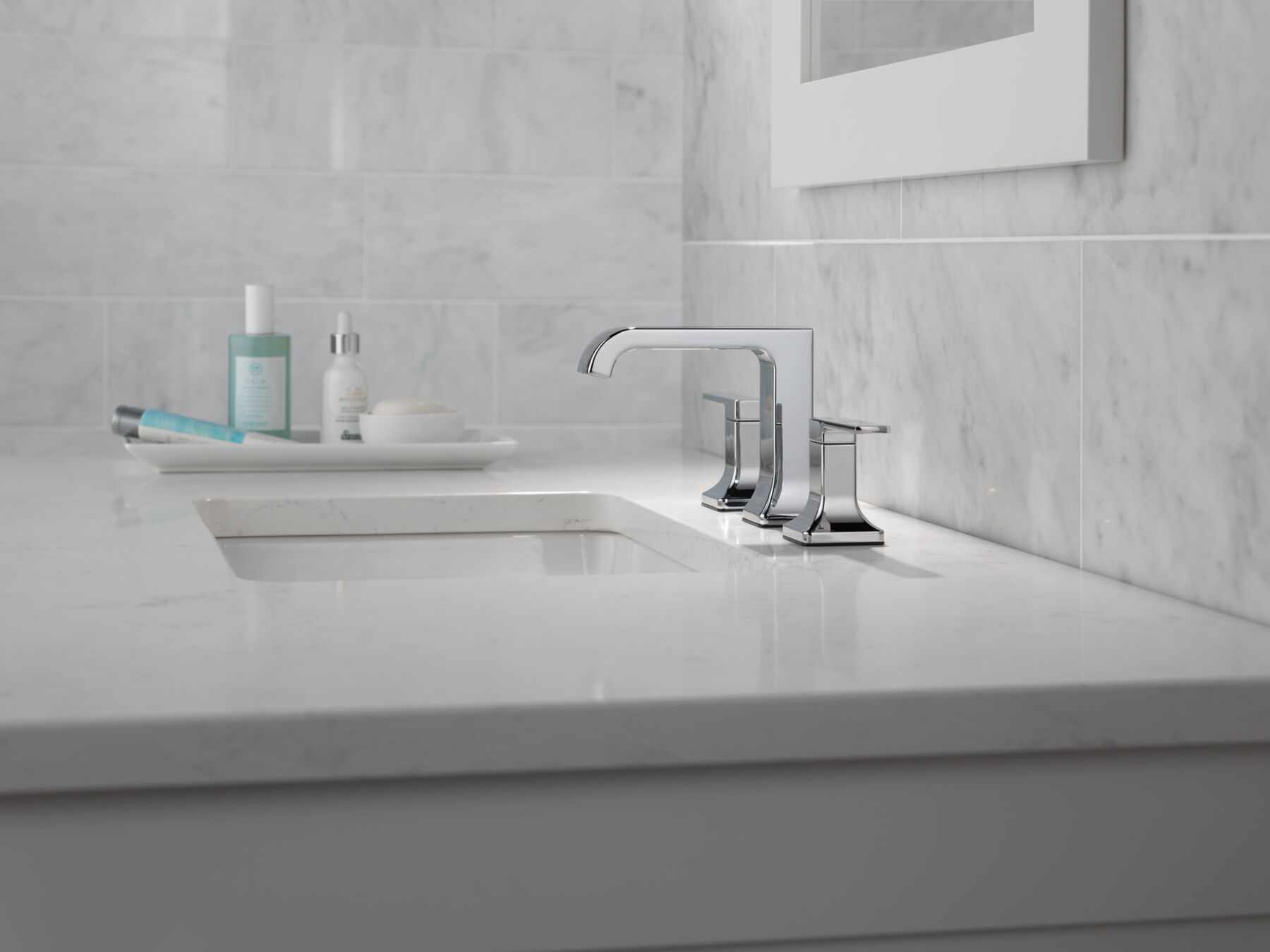Two Handle Widespread Bathroom Faucet, image 3