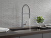 Single-Handle Pull-Down Spring Kitchen Faucet (Recertified)