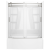 60x32 Alcove Bathtub Bundle with Door - Left Drain