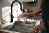 33” Workstation Kitchen Sink Drop-In Top Mount Stainless Steel Single Bowl with WorkFlow™ Ledge and Accessories