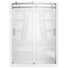 60x32 Alcove Shower Bundle with Door- Right Seat Left Drain Curve
