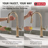 Touch2O&reg; Technology Kitchen Faucet with Touchless Technology