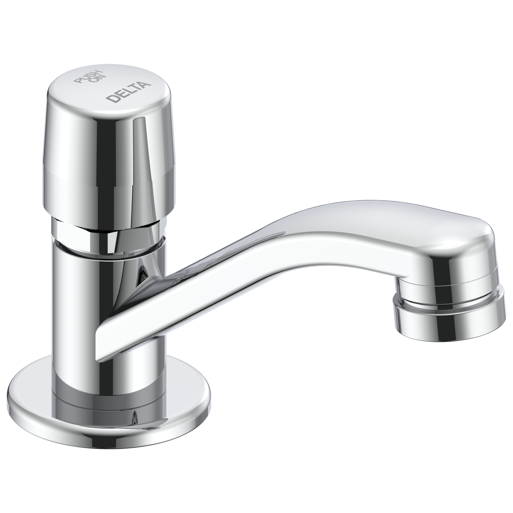 Single Hole Metering Slow-Close Bathroom Faucet