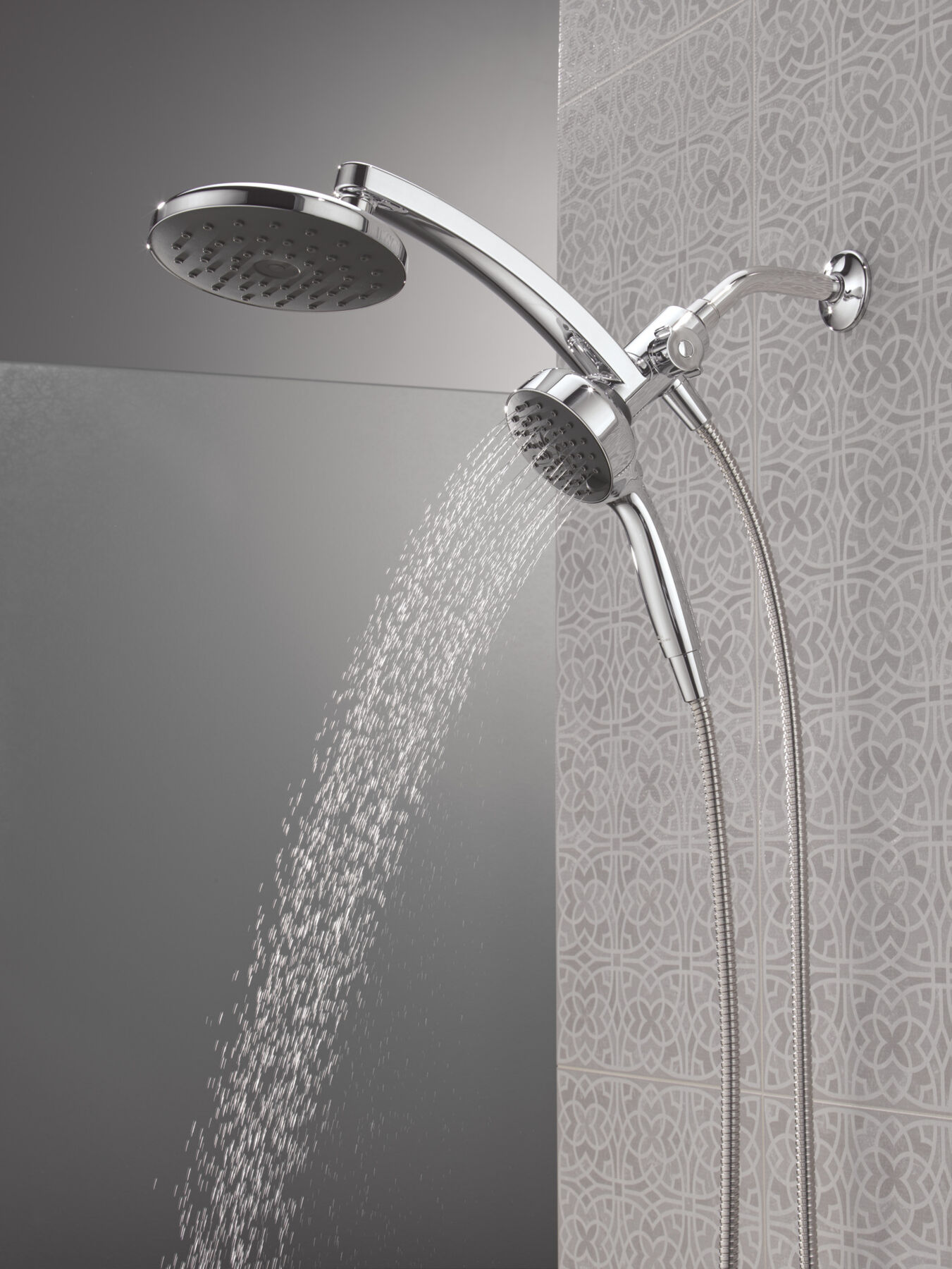PivotPro™ 3-in-1 Combination Shower with TouchClean® Spray Face, image 34