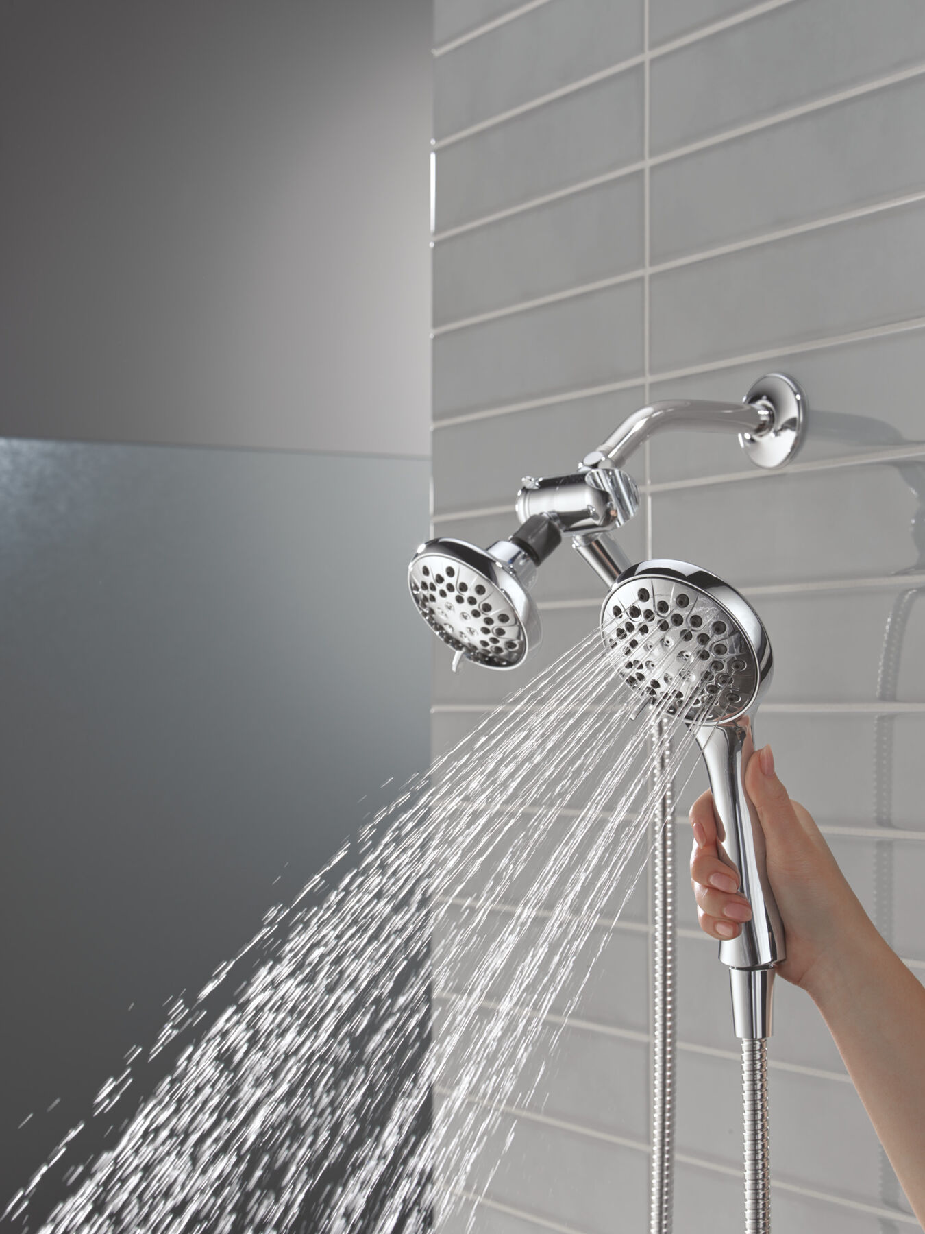 3-Setting Combination Shower in Chrome - 1.75 GPM, image 6