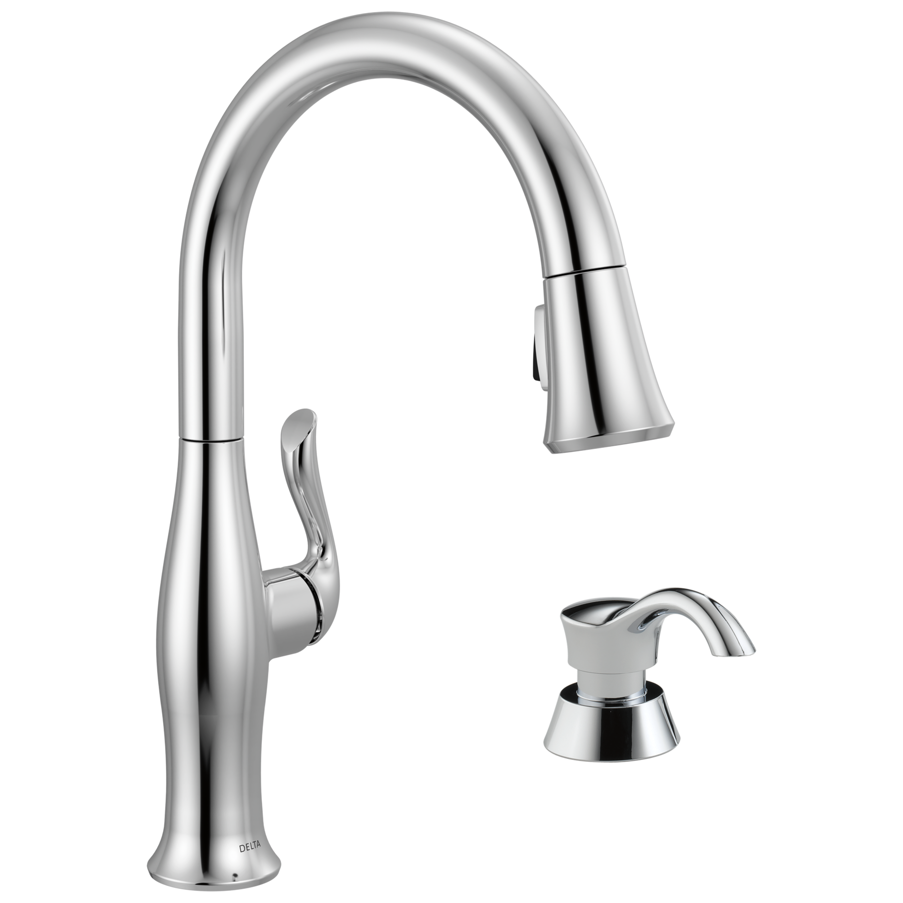 Pull-Down Kitchen 1 Handle with Soap Dispenser Bundle