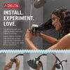 Detangling Hand Shower with 4-Setting Showerhead Bundle